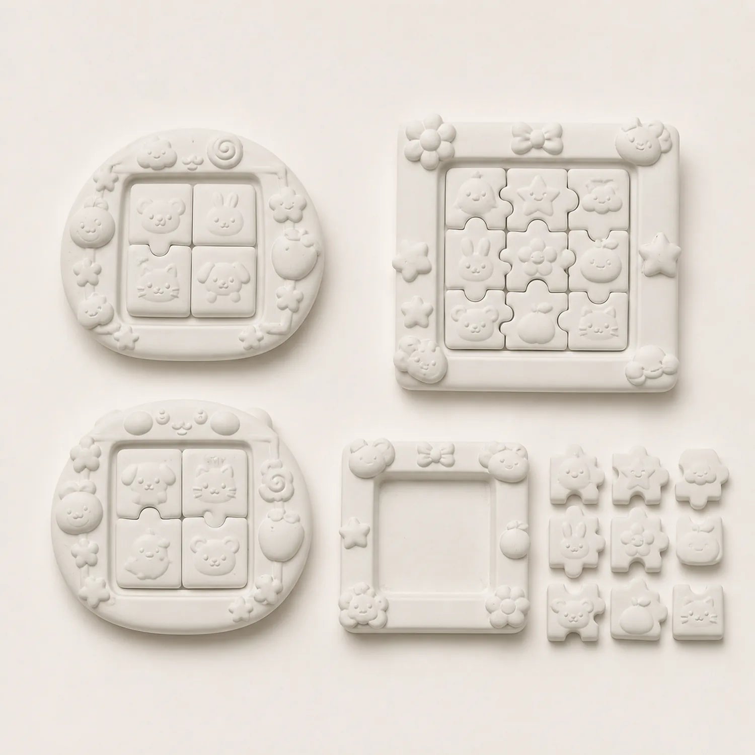 Plaster Photo Frame Trays (5 pcs) - image 02