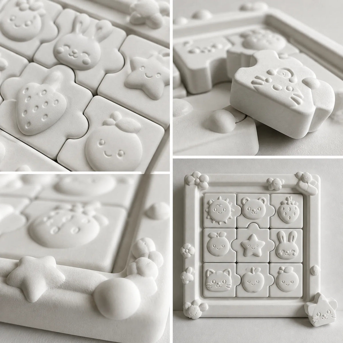 Plaster Photo Frame Trays (5 pcs) - image 04