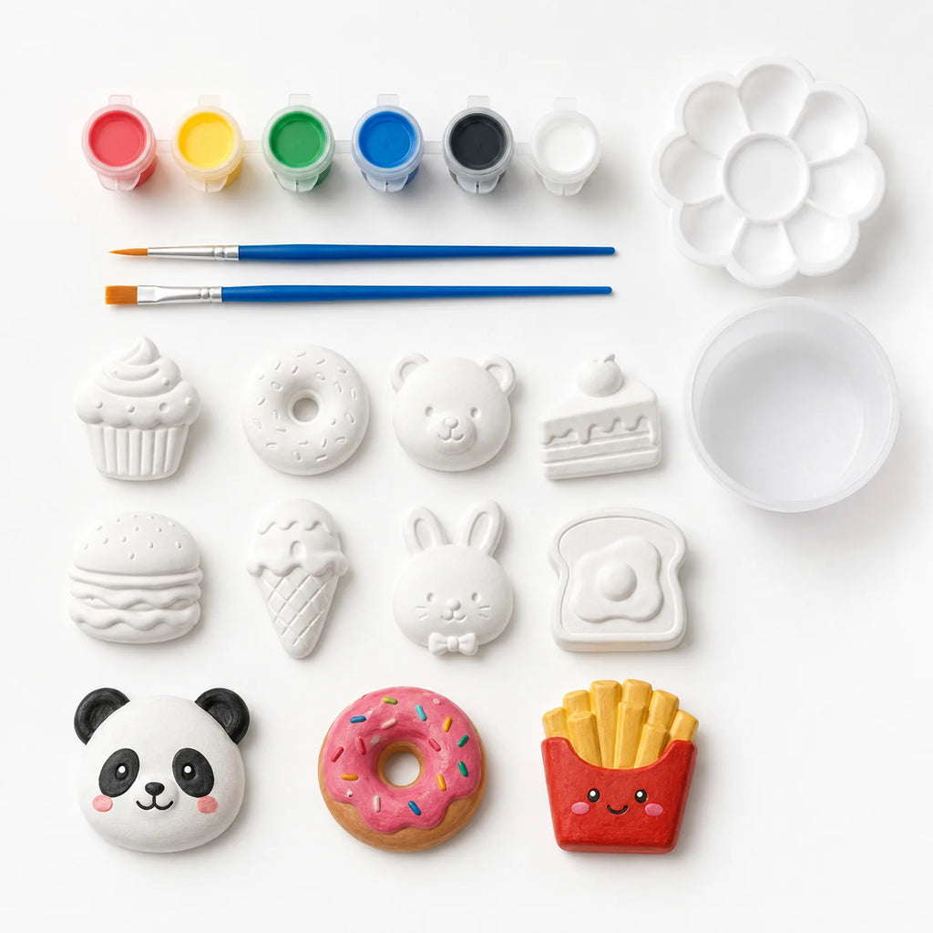 DIY Plaster Painting Magnet Kit - image KIT