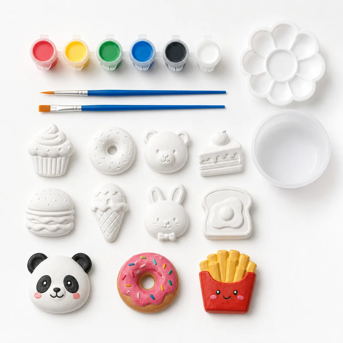 DIY Plaster Painting Magnet Kit - image KIT