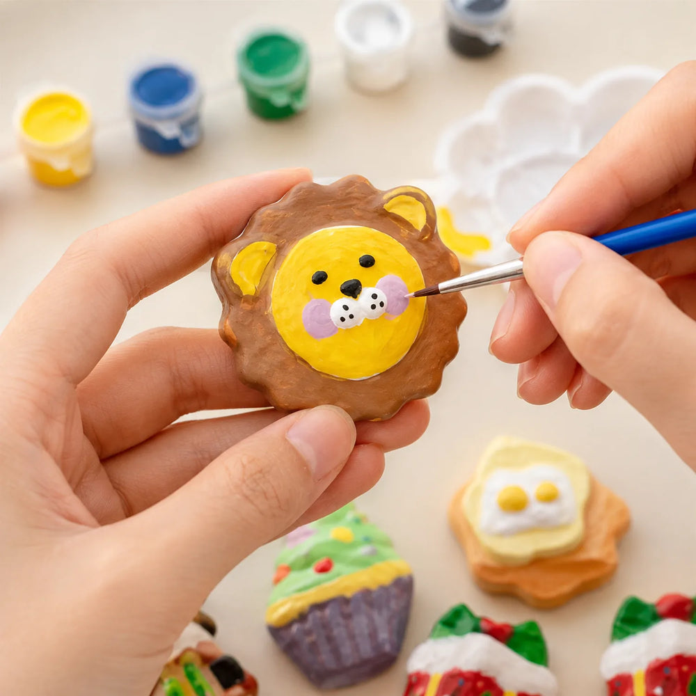 DIY Plaster Painting Magnet Kit - image KIT