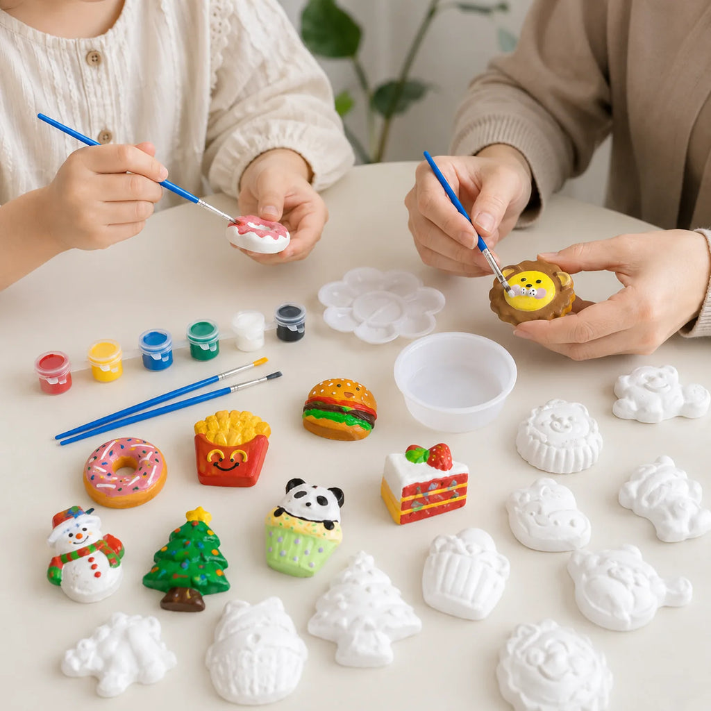 DIY Plaster Painting Magnet Kit - image KIT