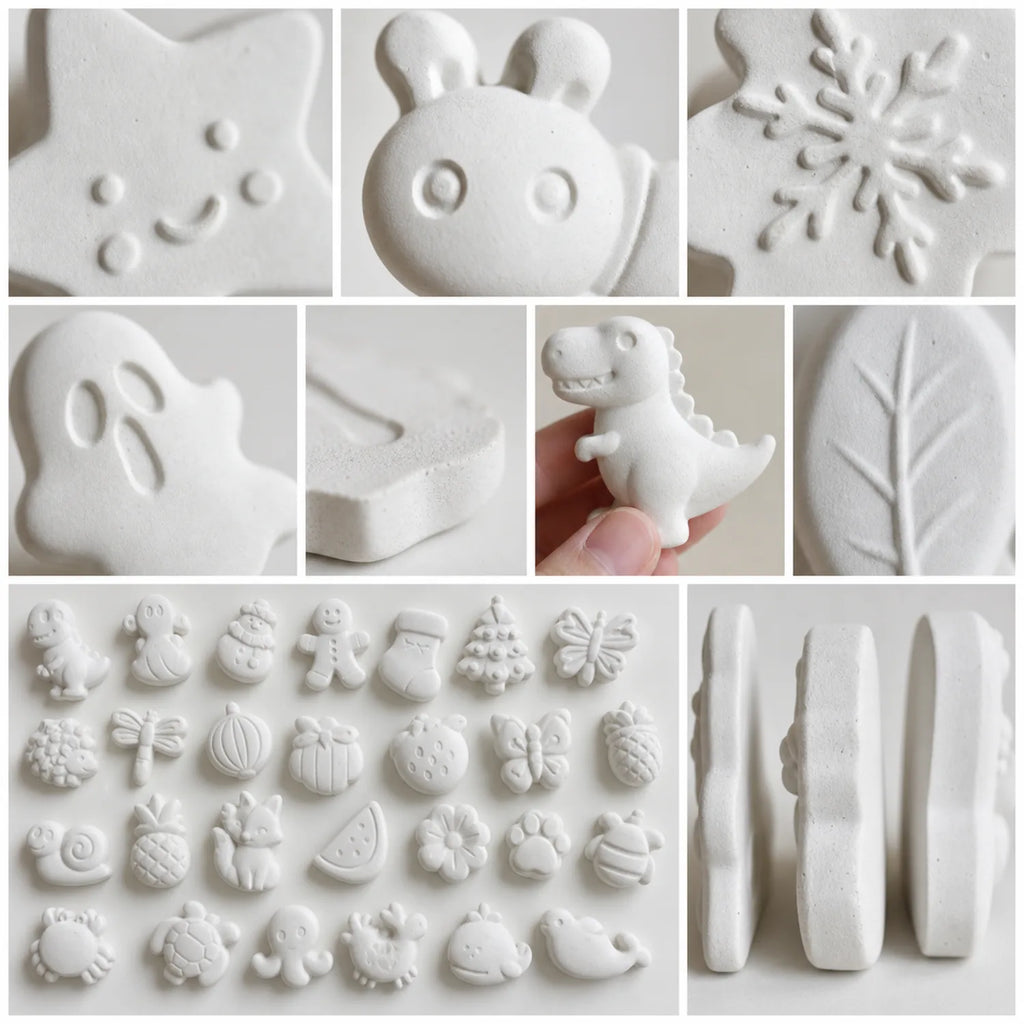 Plaster 3D Shapes Set (30 pcs, 6 themes) - image 04