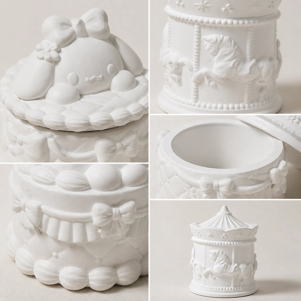 Plaster Trinket Boxes (5 pcs) - image 04