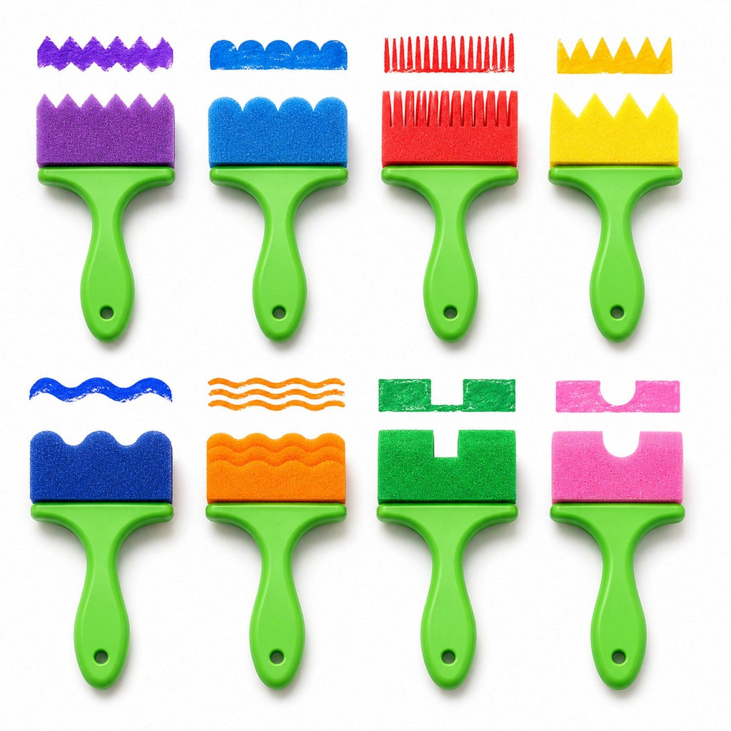 Kids Sponge Painting Tools - Premium Sponge Art Kit for Wholesale