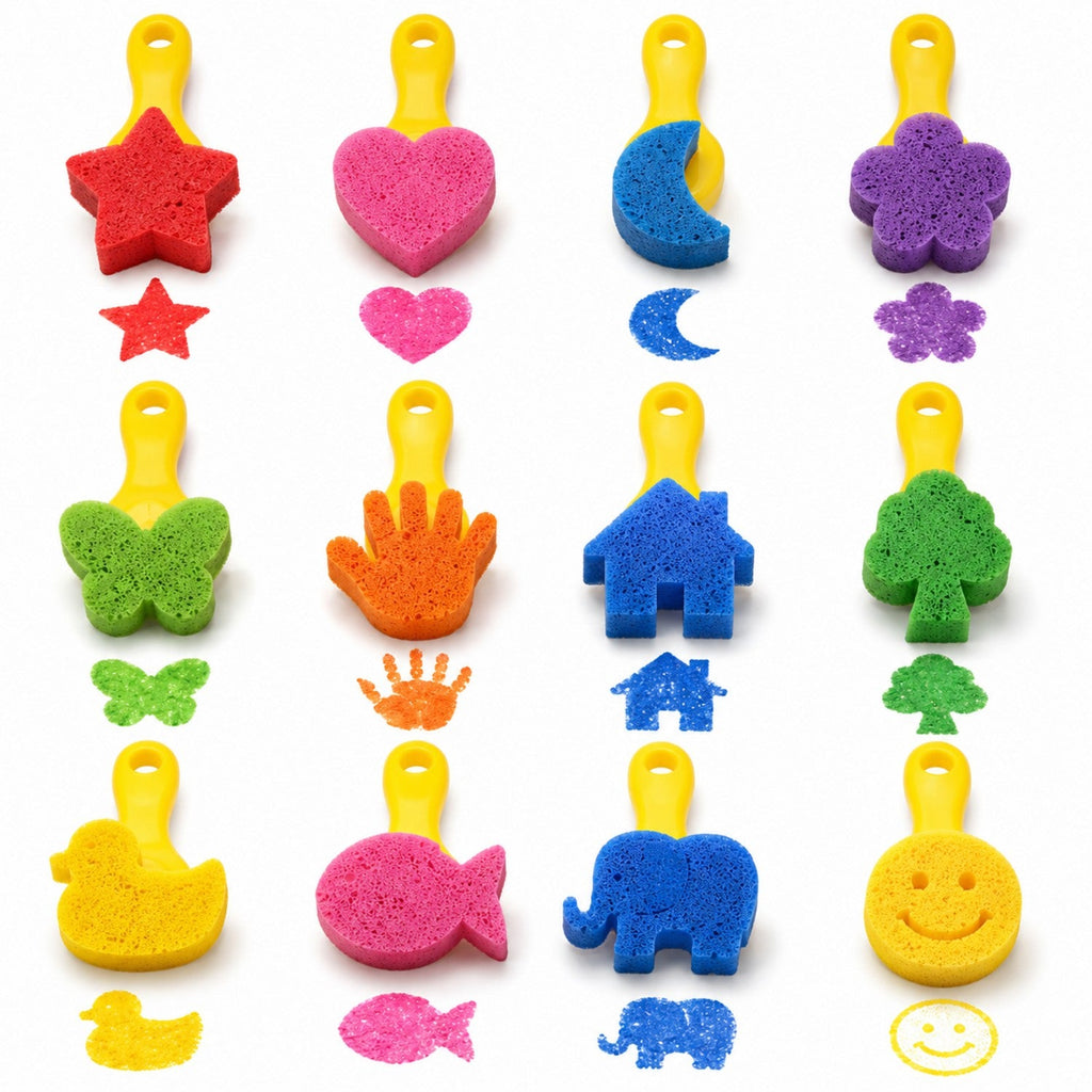 Kids Sponge Painting Tools - Premium Sponge Art Kit for Wholesale