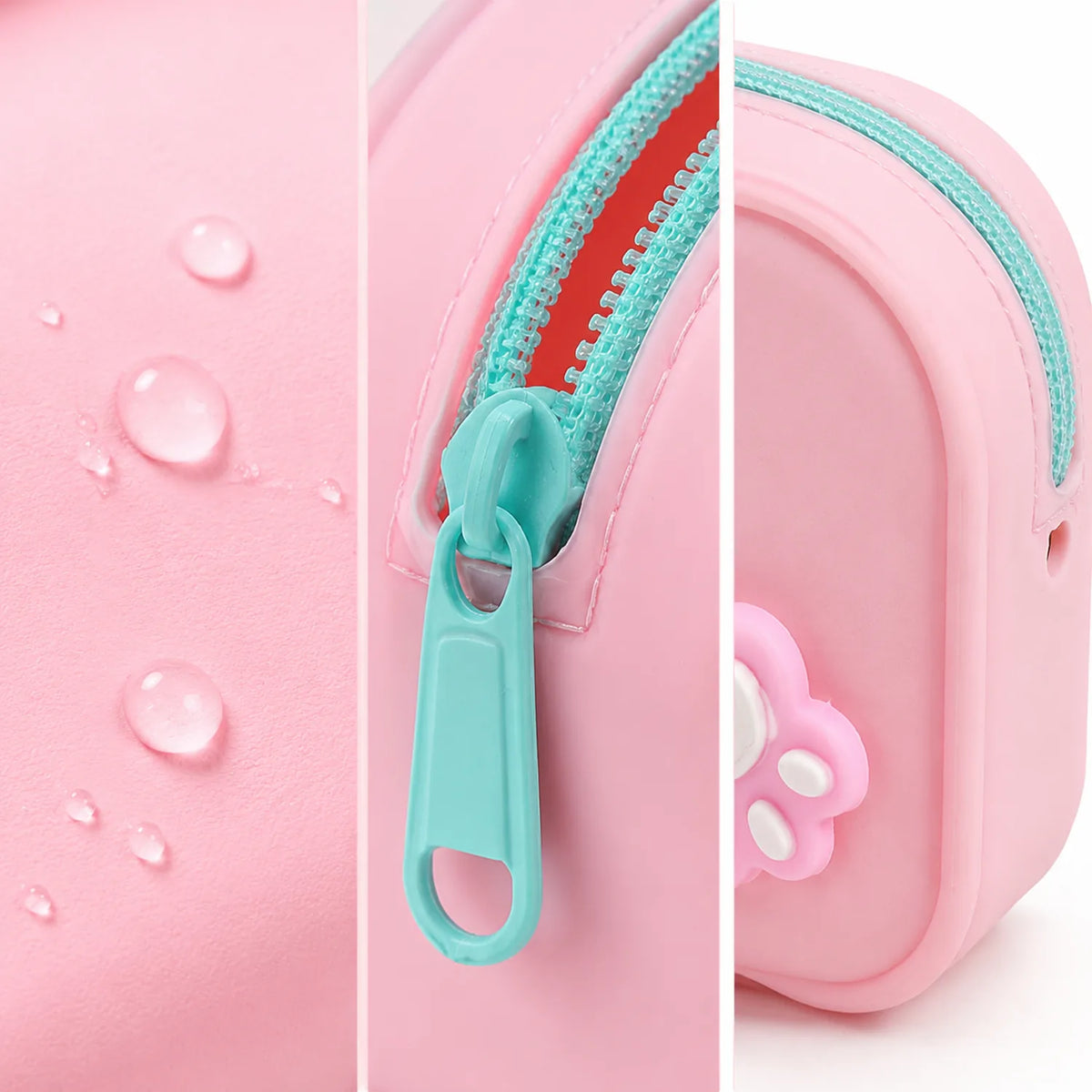 Silicone Pencil Case with Charms - image STAT