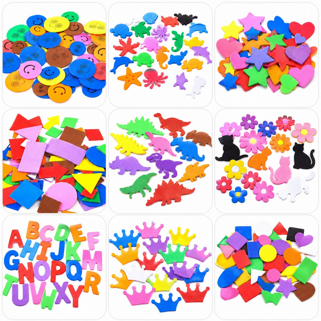 Self-Adhesive EVA Foam Stickers - Premium Craft Sticker Kit for Wholesale