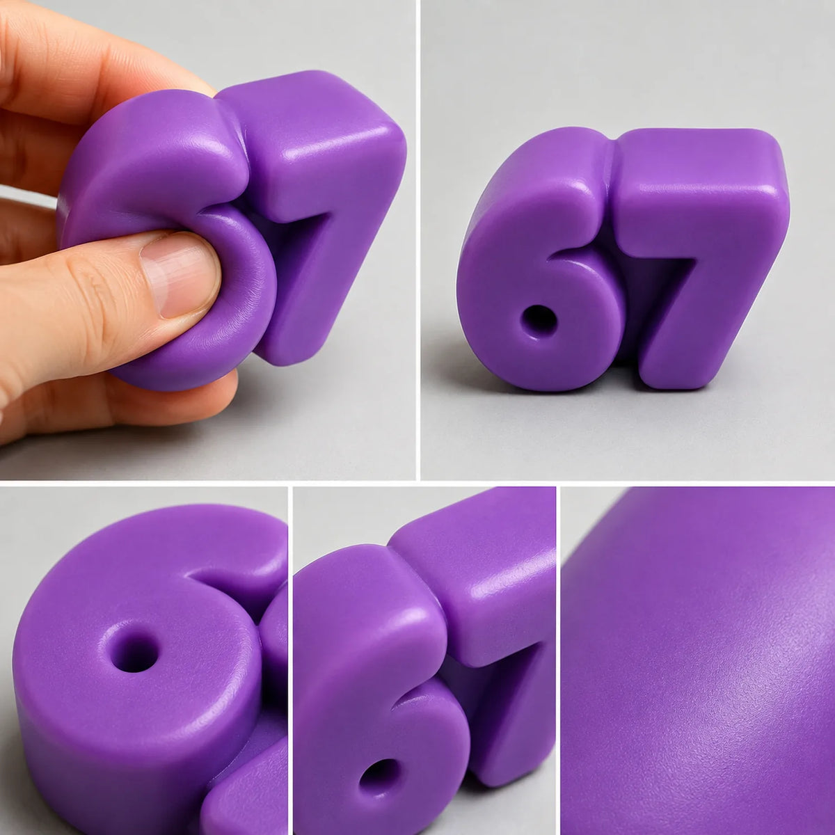 Number 67 Squishy Toy - image TOY