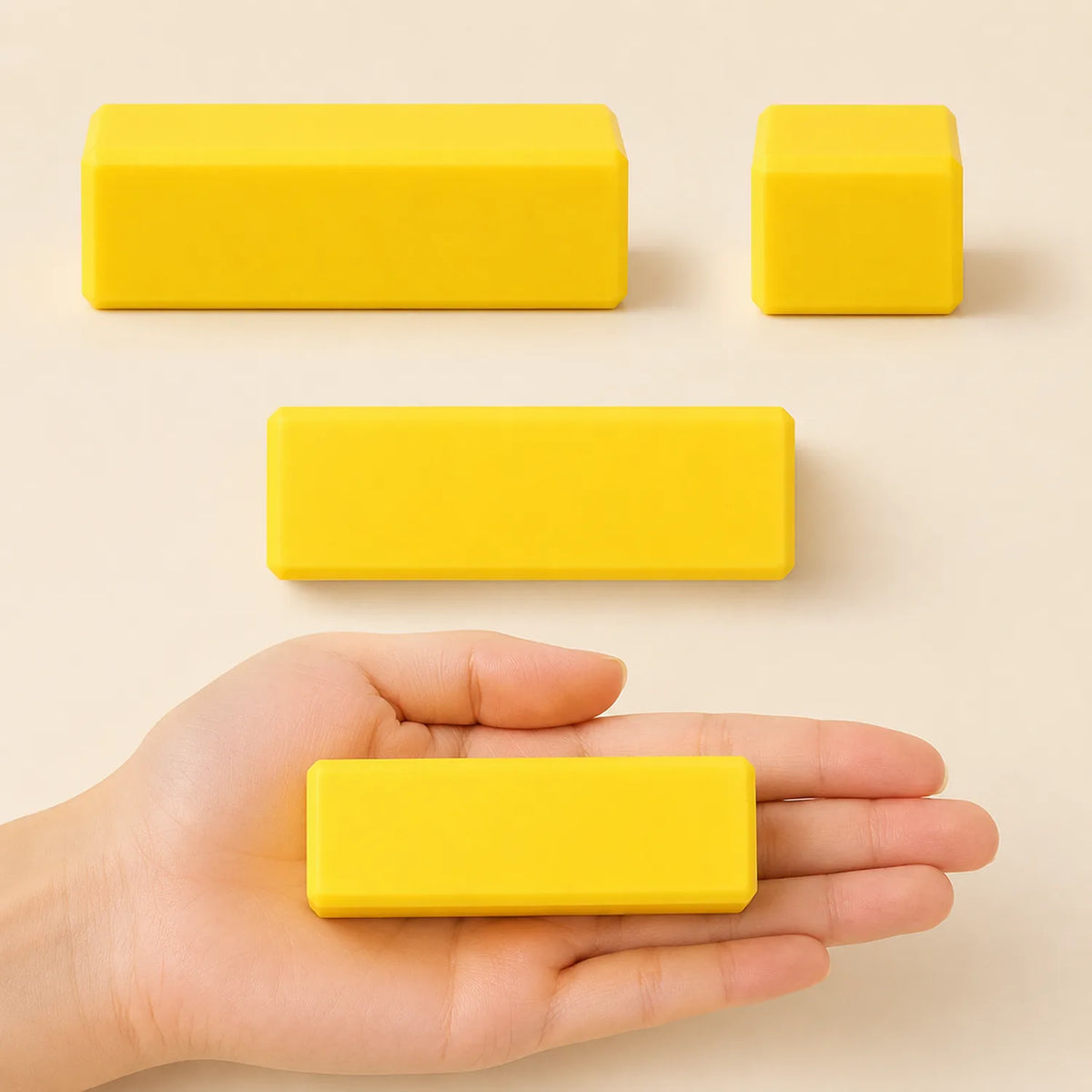Butter Shaped Squishy Toy - image TOY
