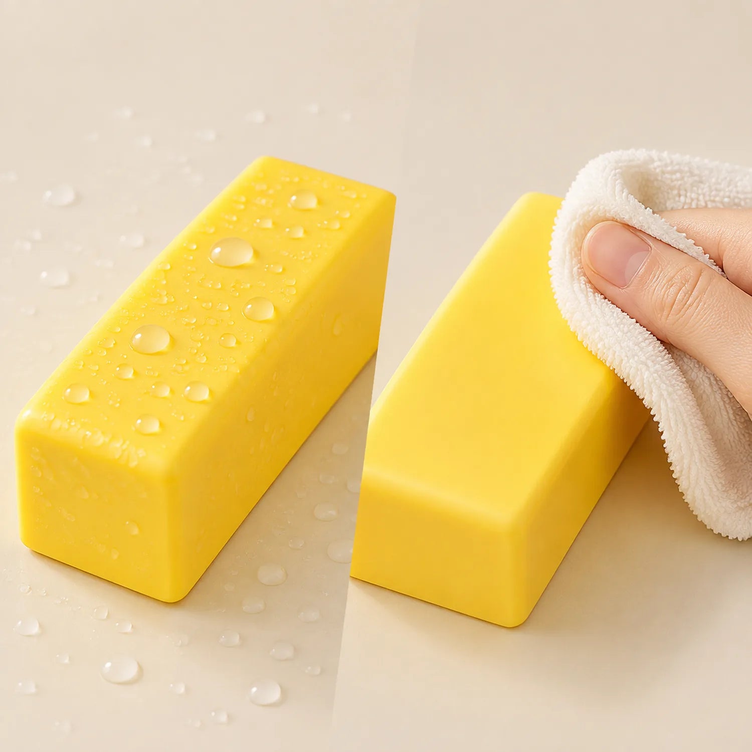 Butter Shaped Squishy Toy - image TOY