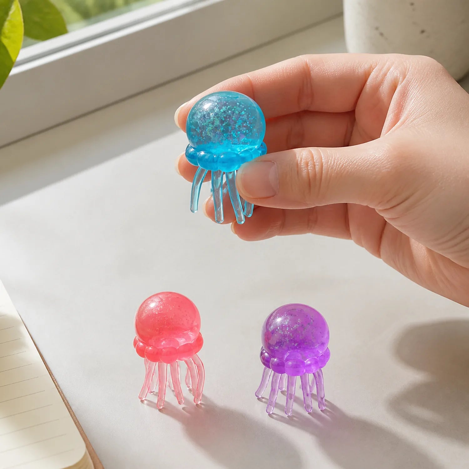 Jellyfish Squishy Figurines (3 colors) - image 05