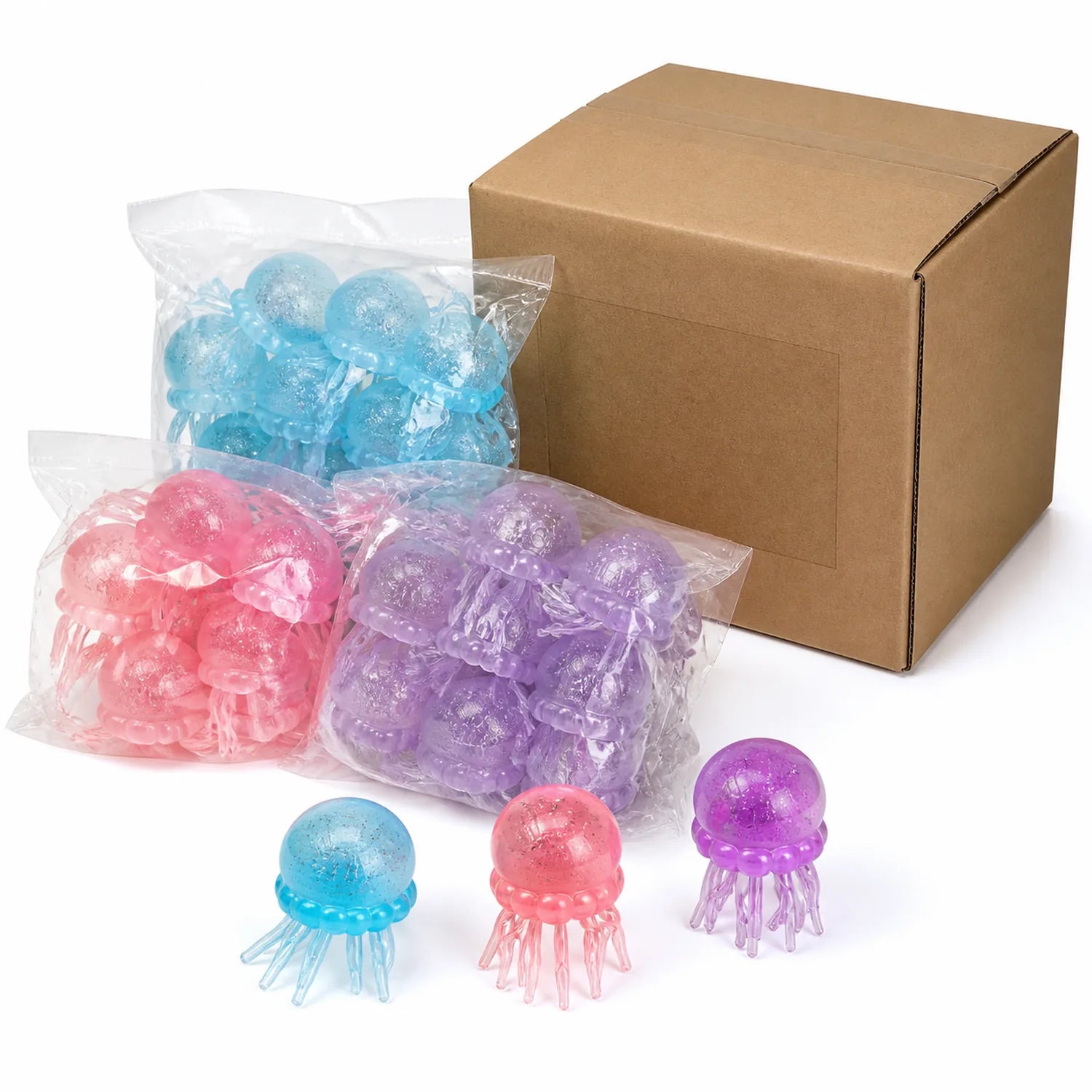 Jellyfish Squishy Figurines (3 colors) - image 06