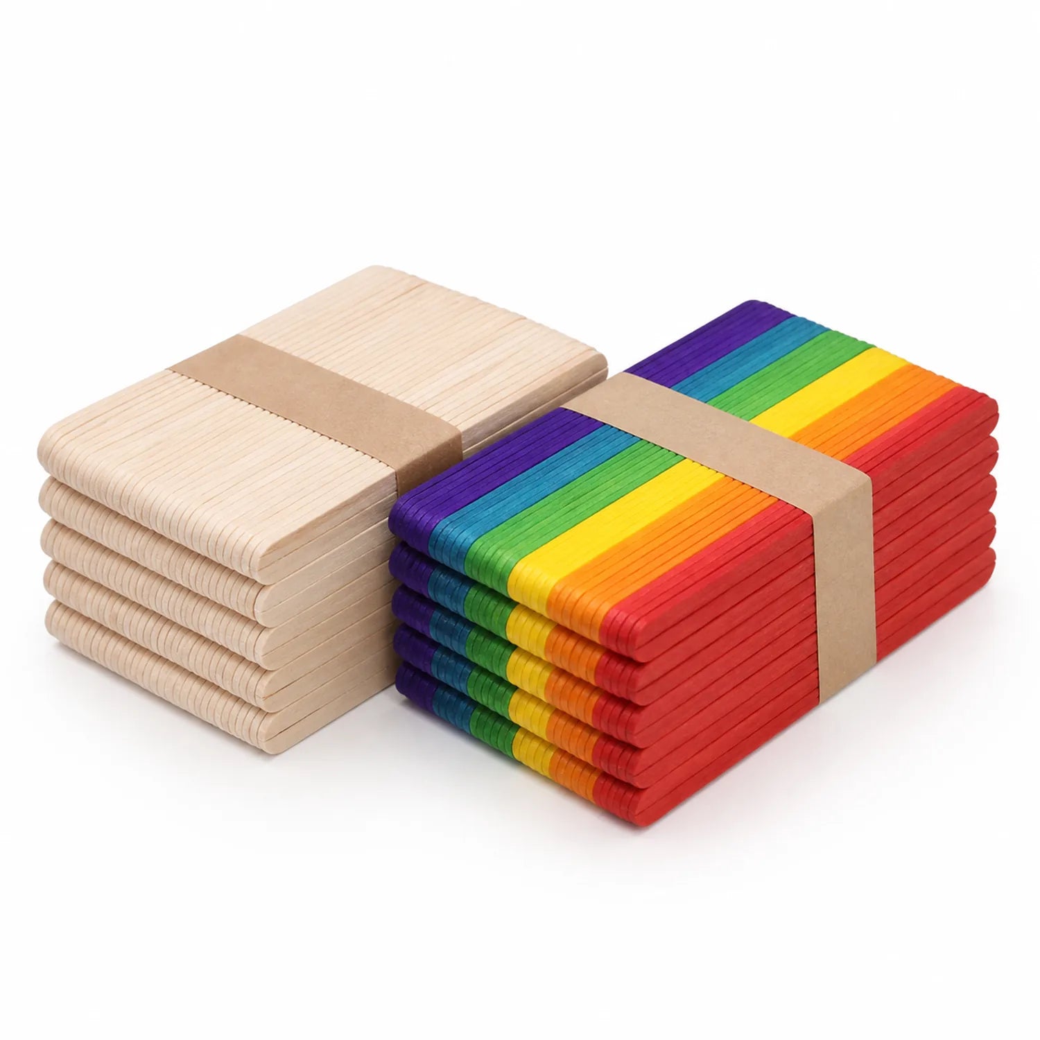 Wood Craft Sticks Bulk (2 x 300) - image 01
