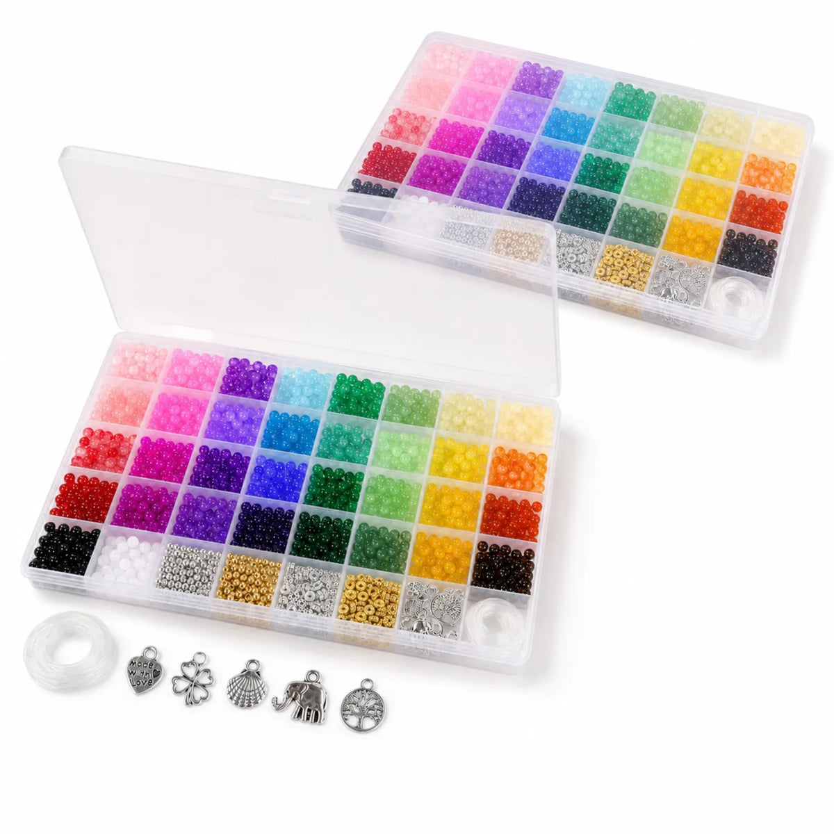 Glass Bead Bracelet Kit - Packaging